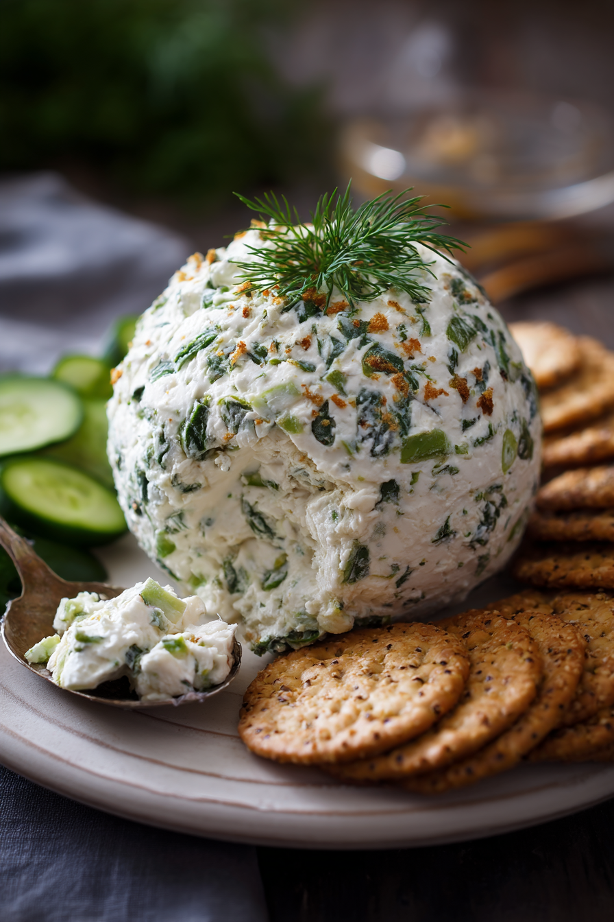 Dill Pickle Cheese Ball Recipe