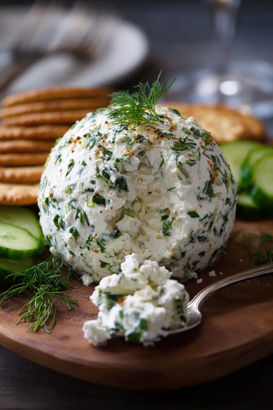Dill Pickle Cheese Ball Recipe