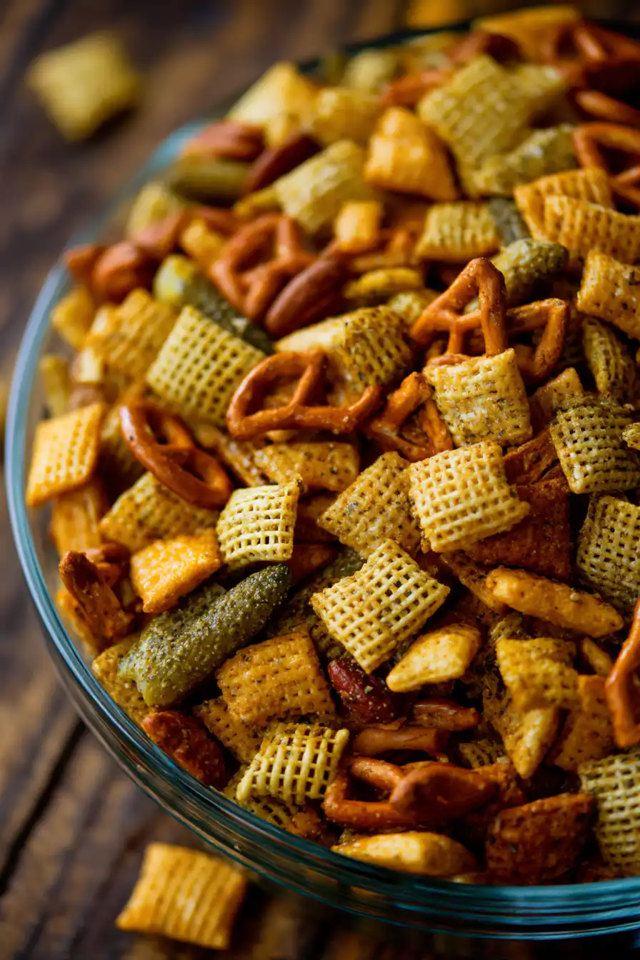 Dill Pickle Chex Mix