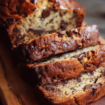 EASY CHOCOLATE CHIP BANANA BREAD