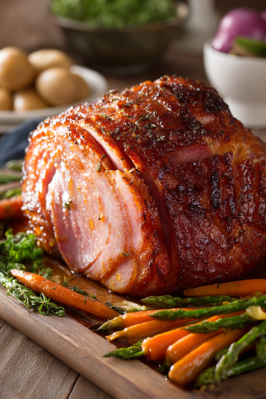 Easter Crock Pot Ham