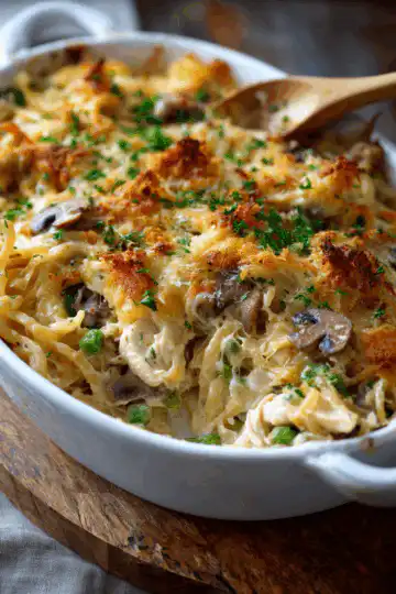 Easy Chicken Tetrazzini