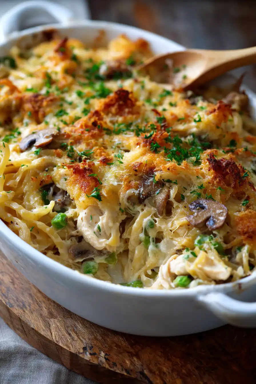 Easy Chicken Tetrazzini