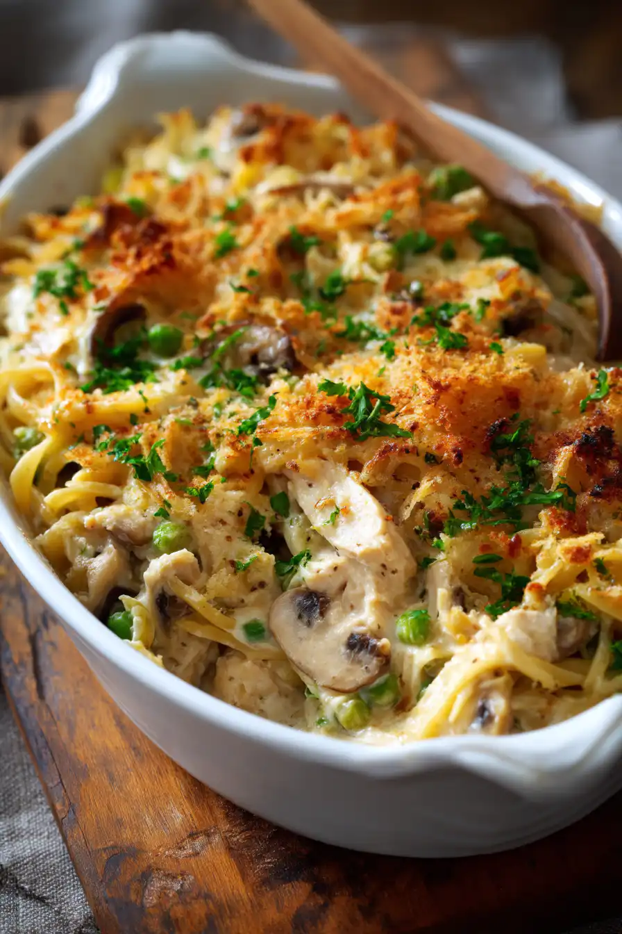 Easy Chicken Tetrazzini