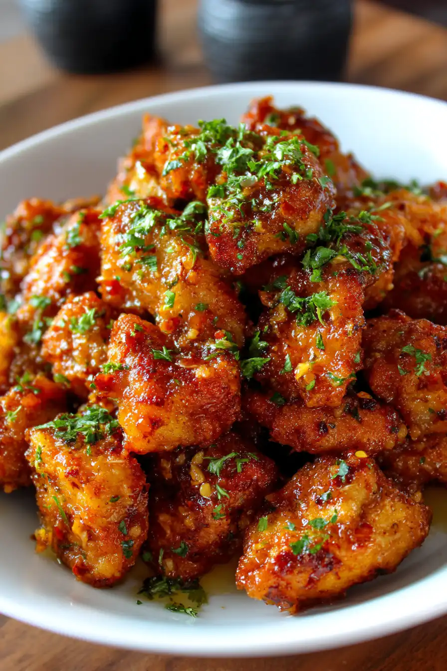 Garlic Butter Chicken Bites