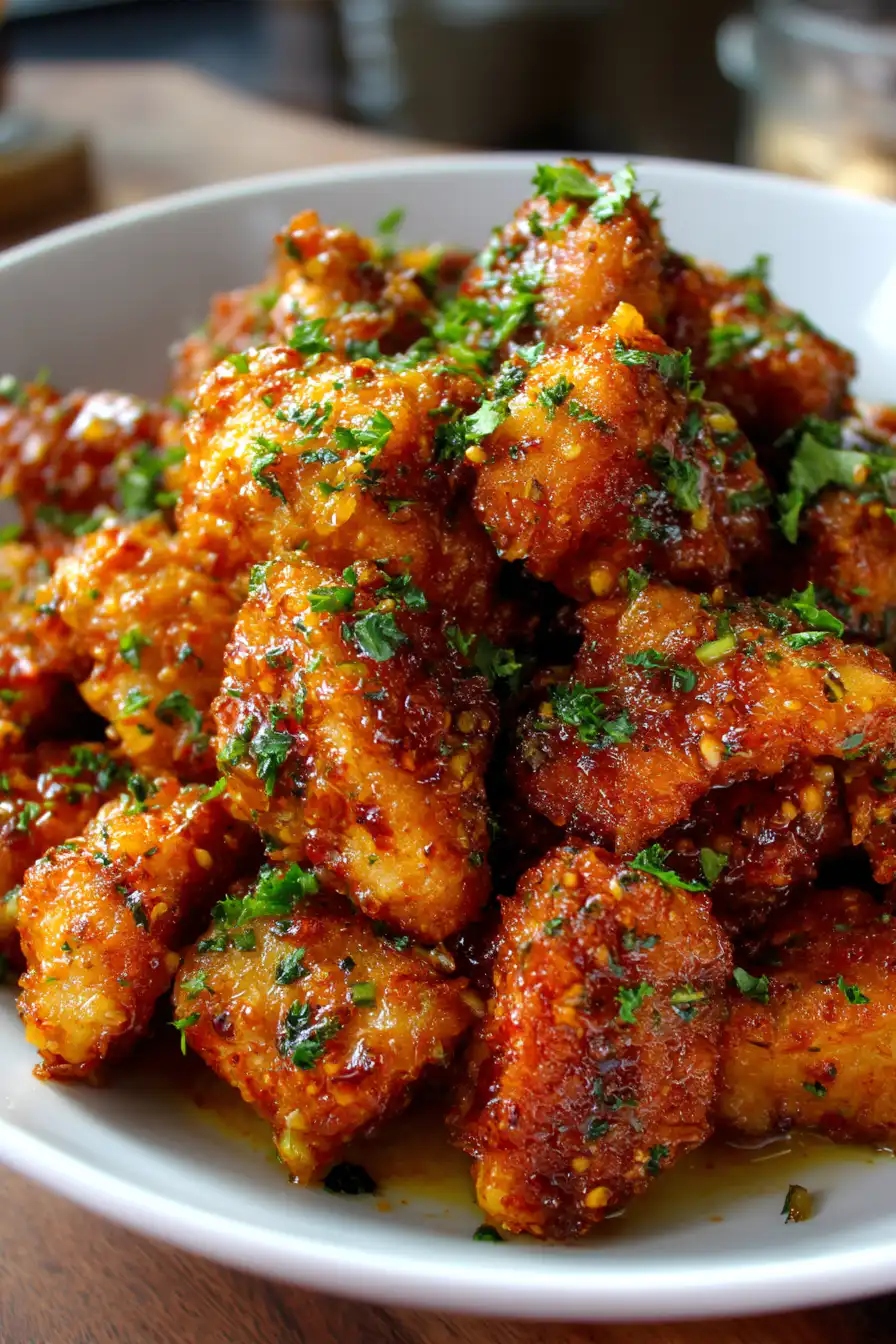 Garlic Butter Chicken Bites