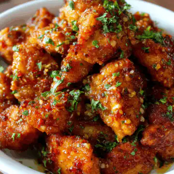 Garlic Butter Chicken Bites