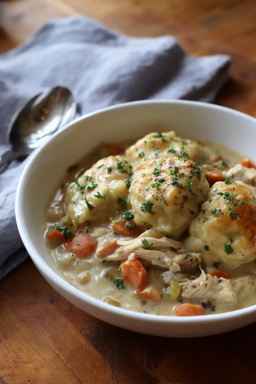 Gluten Free Chicken and Dumplings Recipe