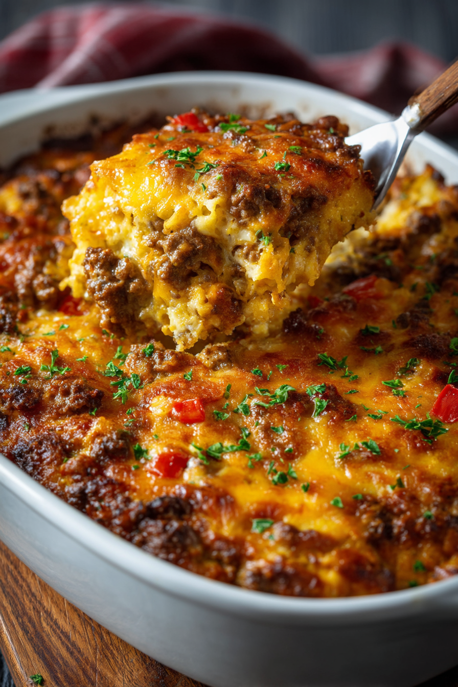 Gluten Free Hamburger Casserole Recipe