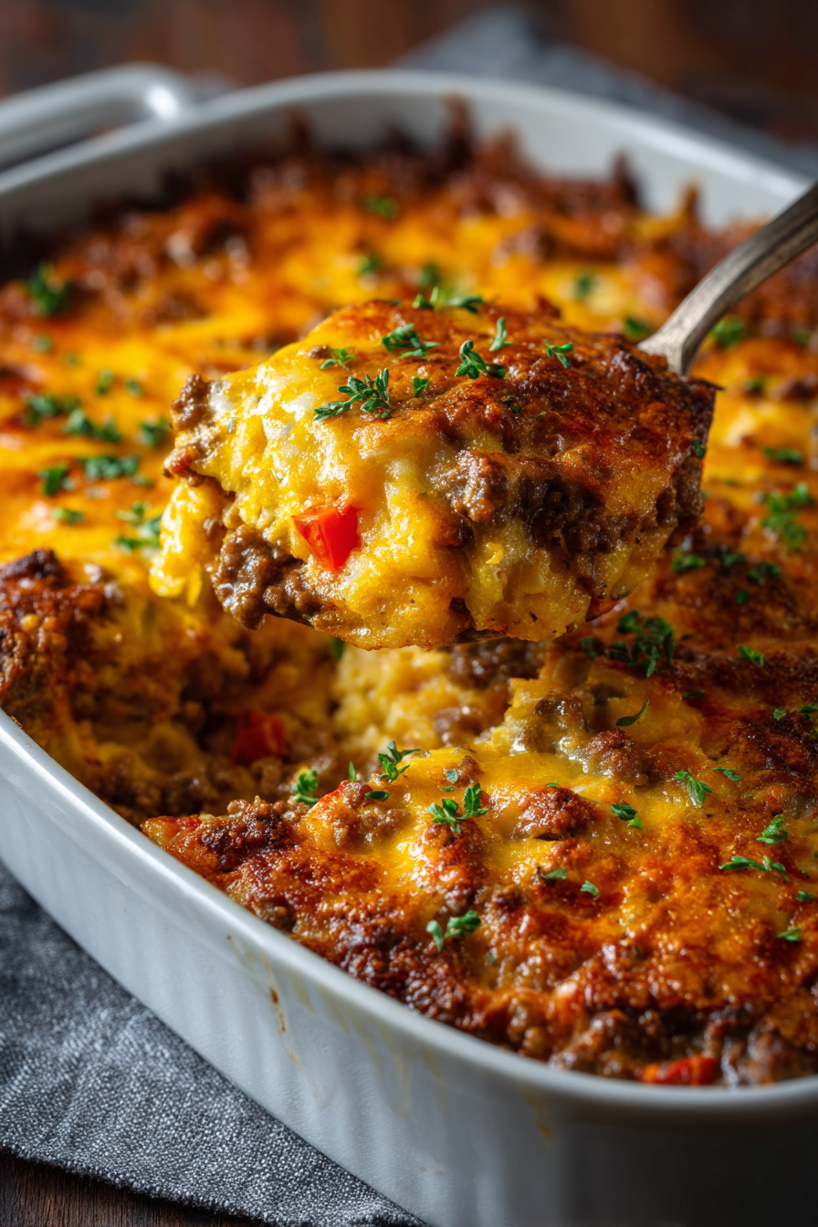 Gluten Free Hamburger Casserole Recipe