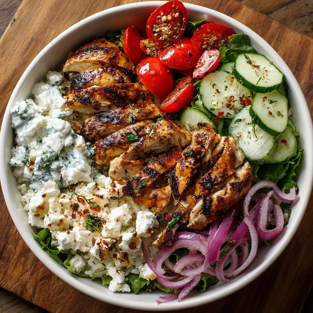 Greek Chicken Bowls
