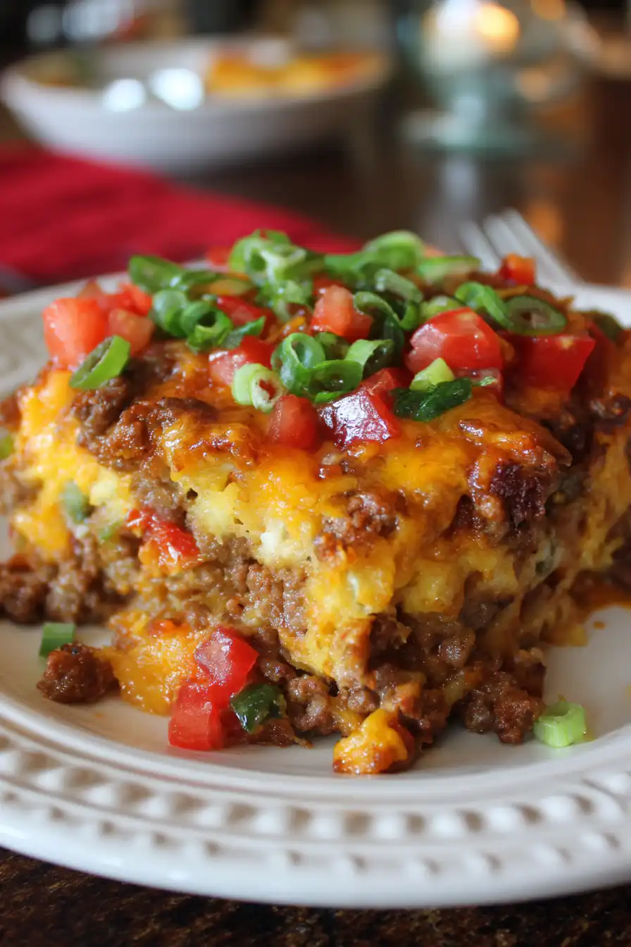 Hamburger Supreme Casserole