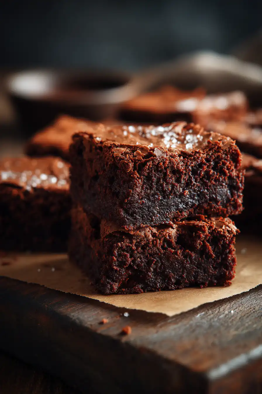 Homemade brownies