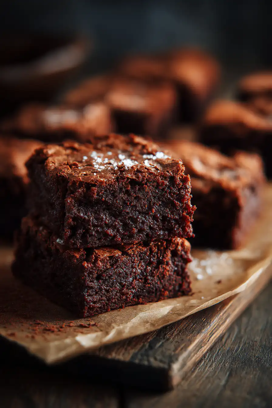 Homemade brownies