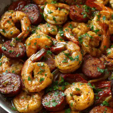 Honey Garlic Shrimp & Sausage – Easy One-Pan Dinner