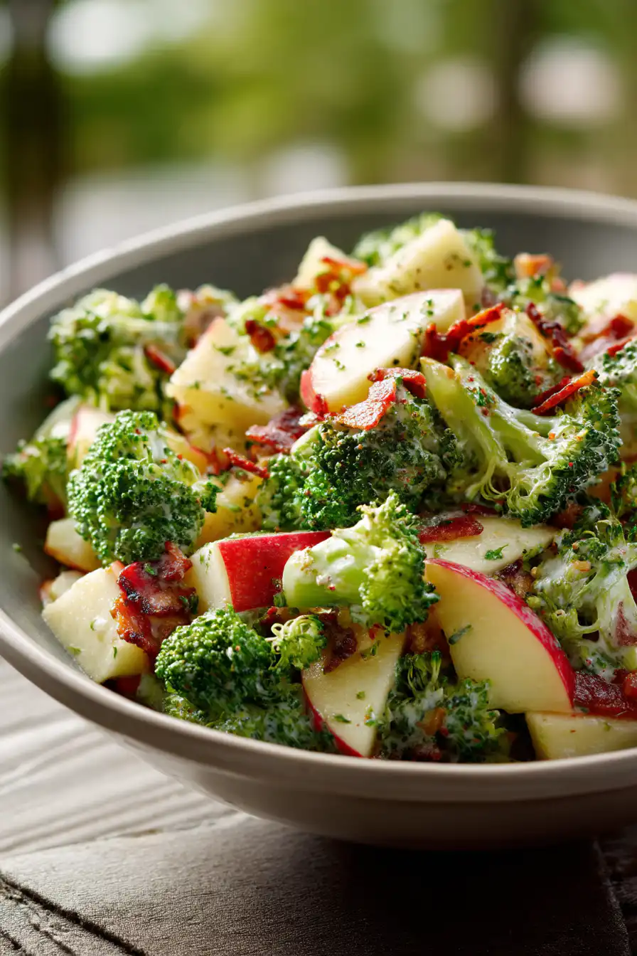 Honeycrisp Apple Broccoli Salad
