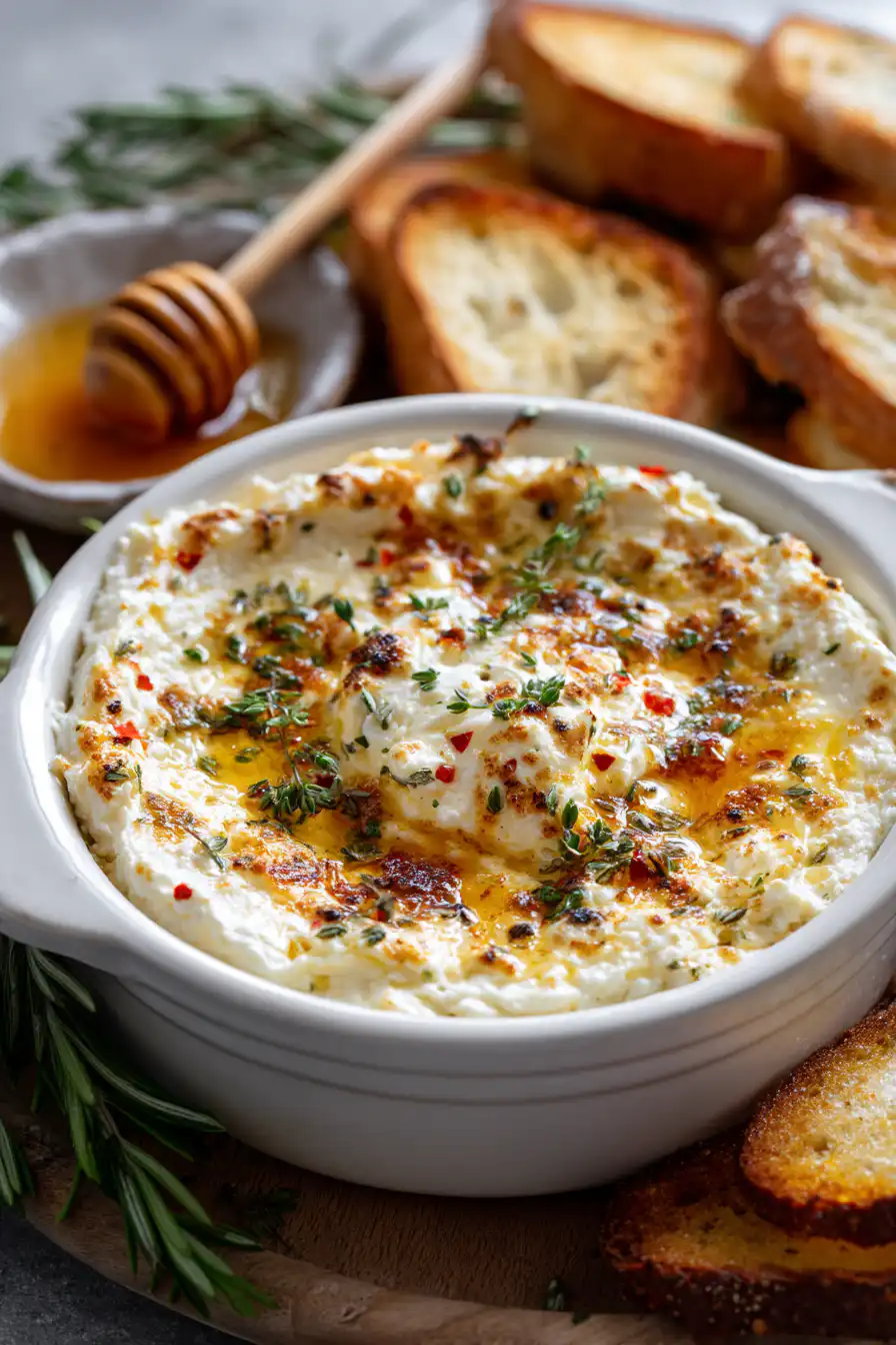 Hot Honey Cream Cheese Dip