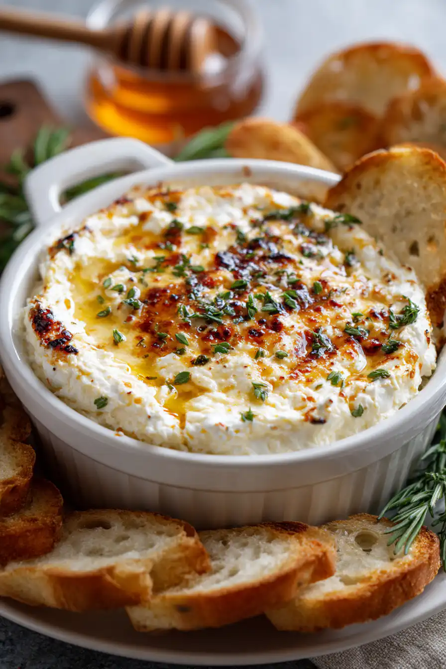 Hot Honey Cream Cheese Dip