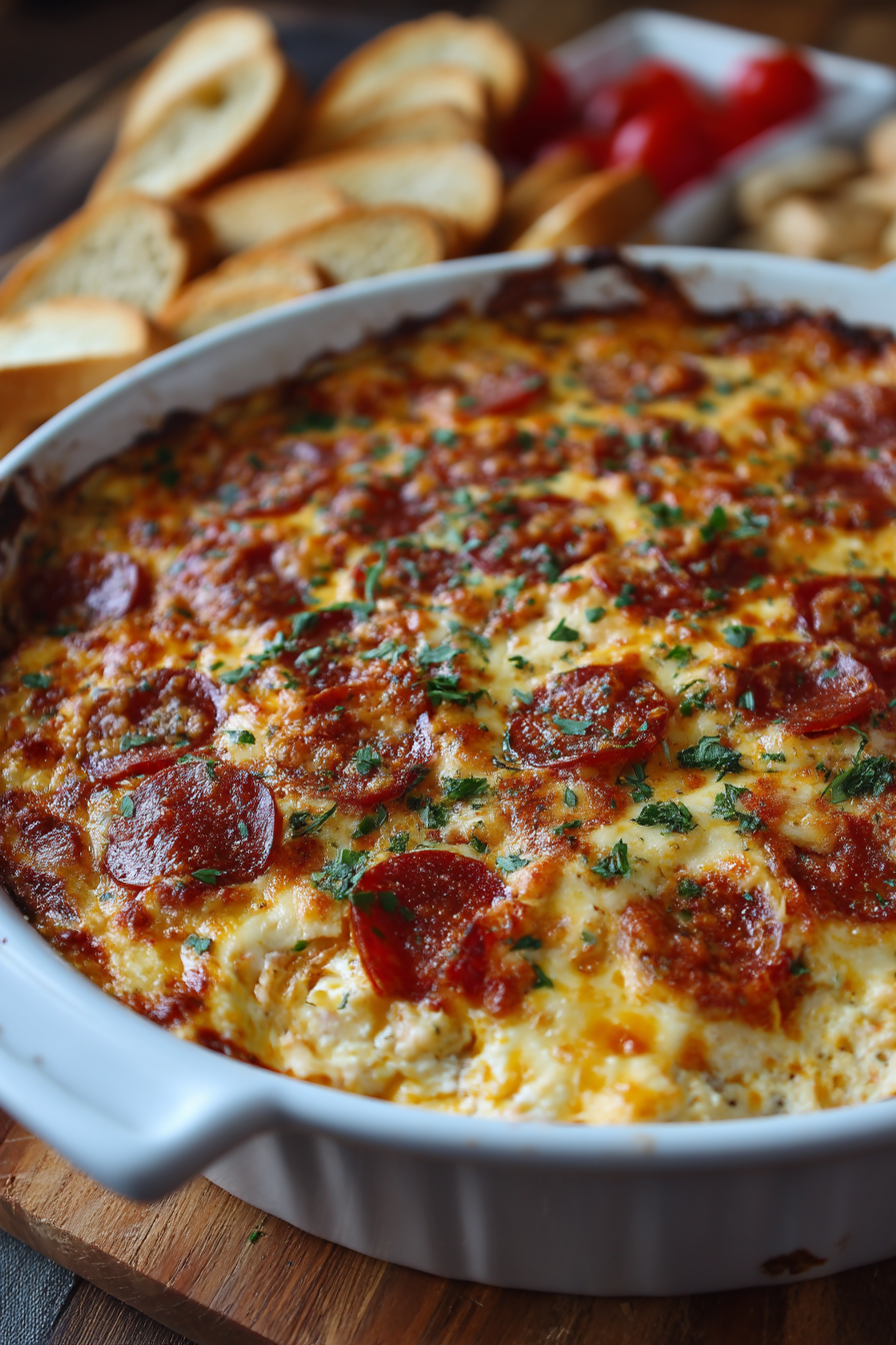 Hot Sausage Cheese Dip