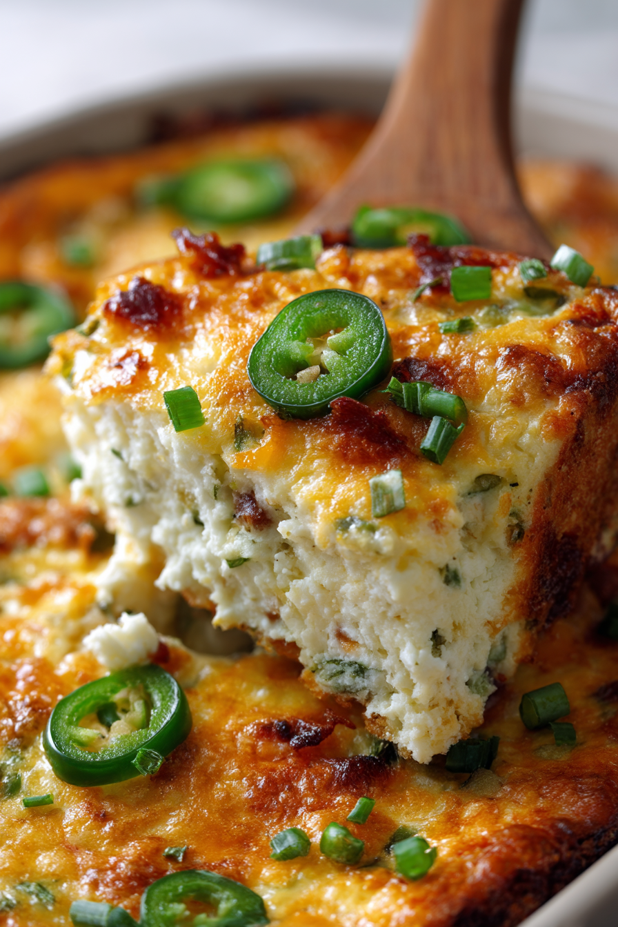 Keto Jalapeño Popper Casserole