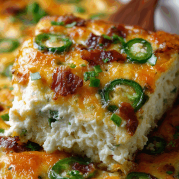 Keto Jalapeño Popper Casserole