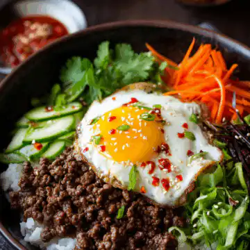 Korean Ground Beef Bowl