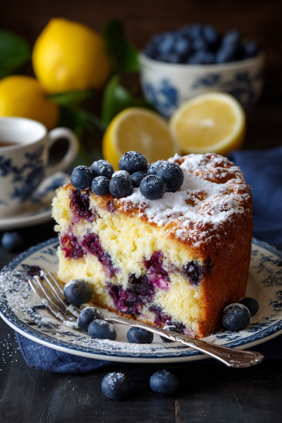 Lemon Blueberry Cake | Also The Crumbs Please