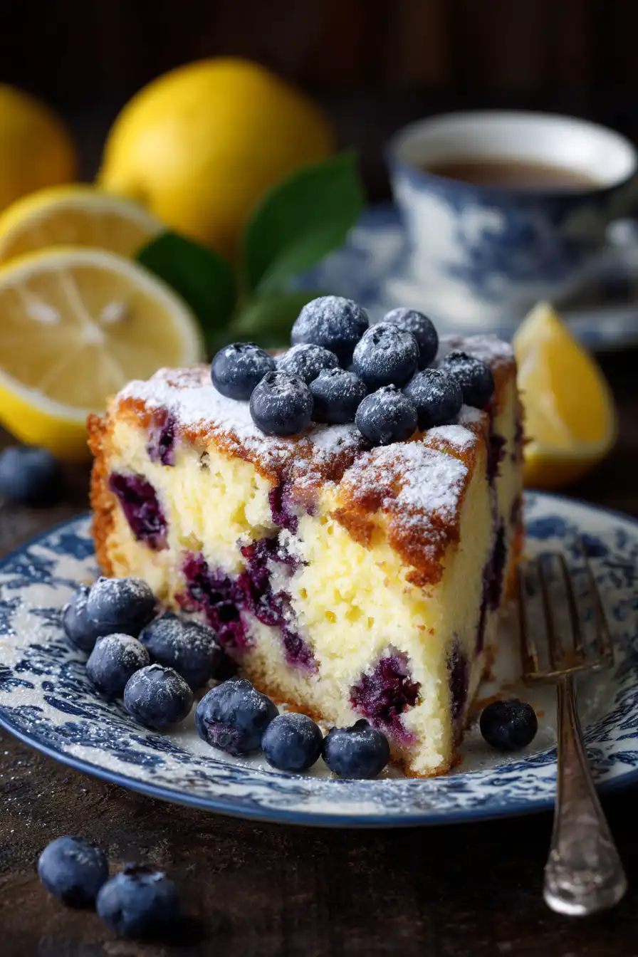 Lemon Blueberry Cake | Also The Crumbs Please