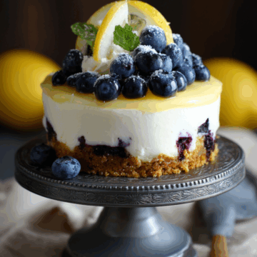 Lemon-Blueberry Cheesecake Delight