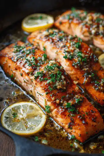Lemon Butter Garlic Salmon