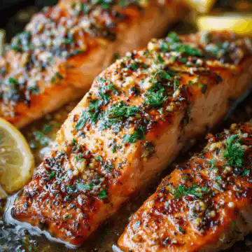 Lemon Butter Garlic Salmon