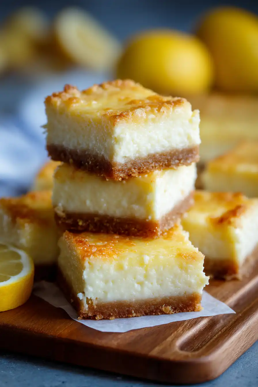 Lemon Cream Cheese Bars Recipe
