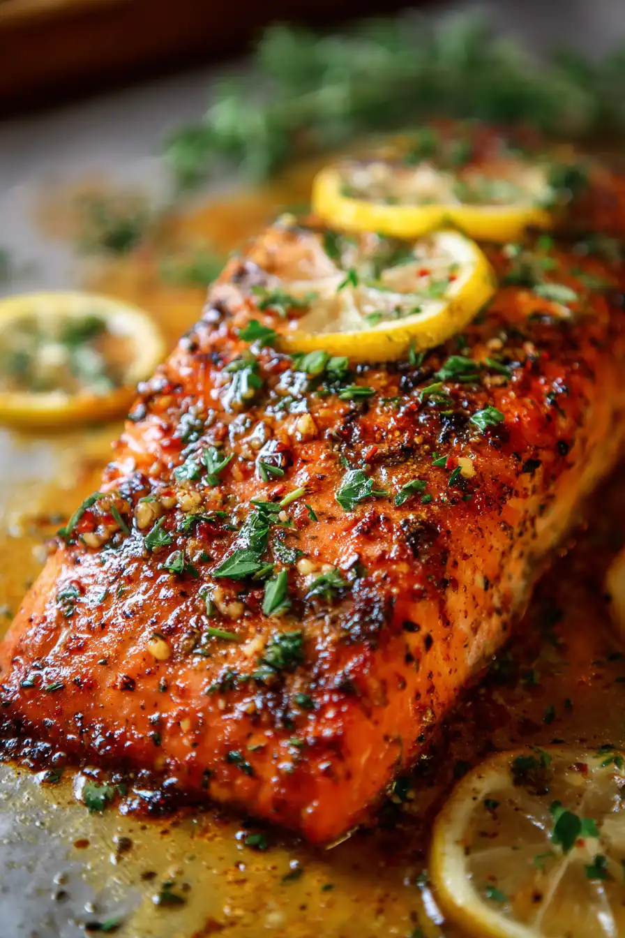 Lemon Garlic Butter Salmon