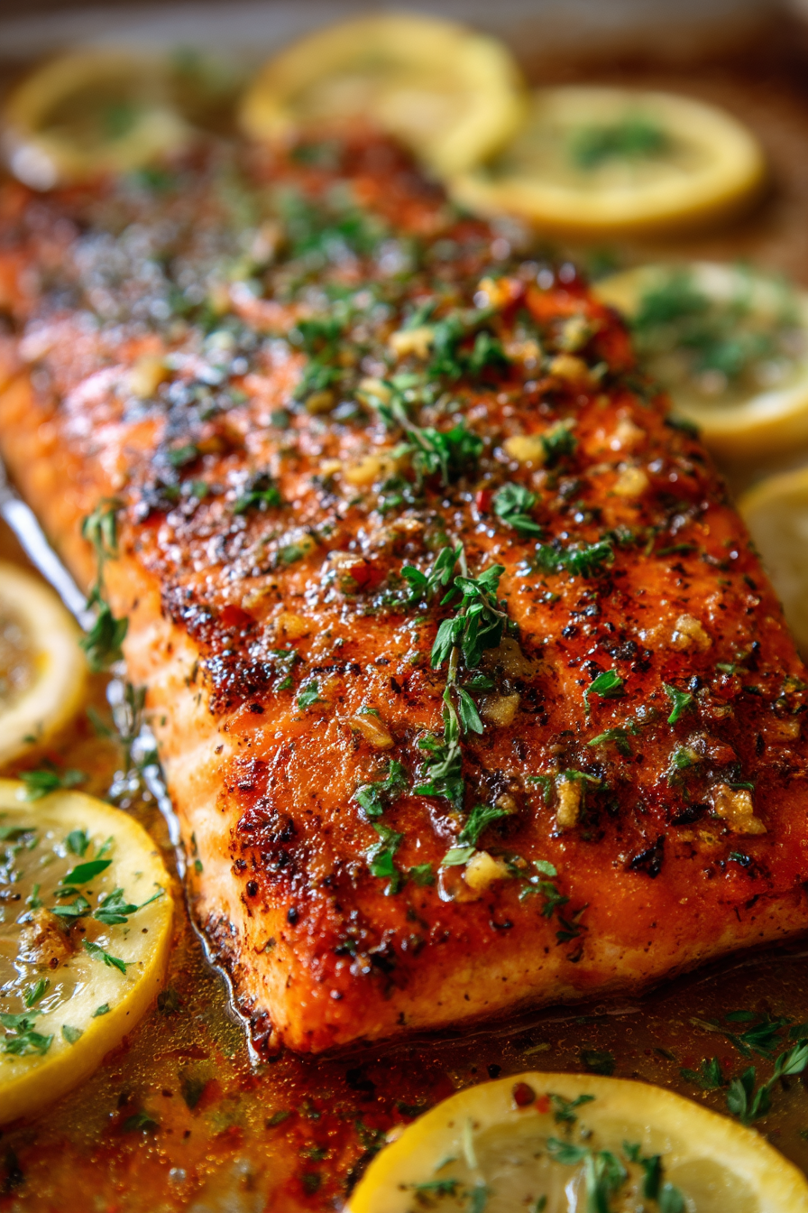 Lemon Garlic Butter Salmon