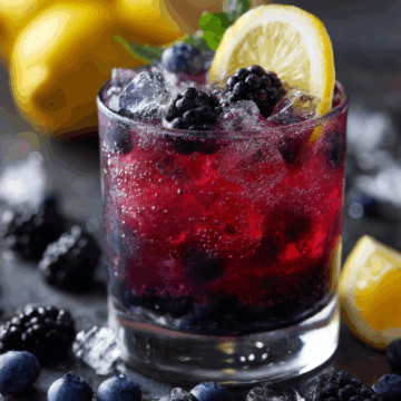 Lemon-Infused Blueberry and Blackberry