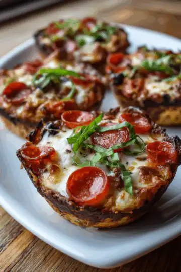 Low Carb Pizza Bowls
