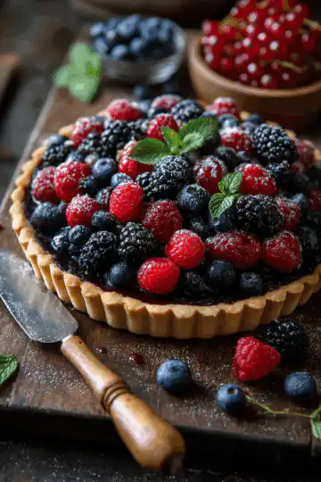 Majestic Berry Medley Tart