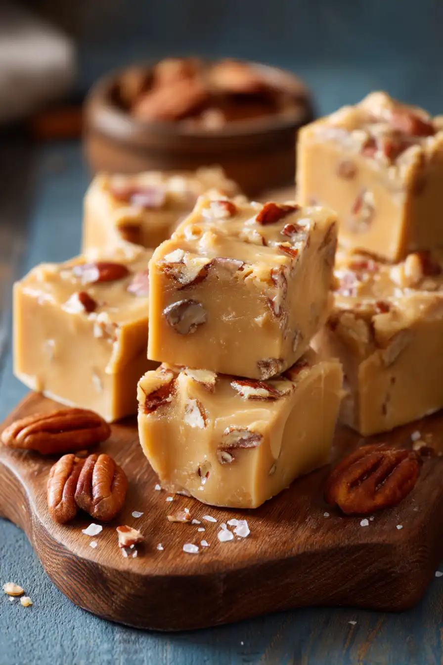 Maple Butter Pecan Fudge