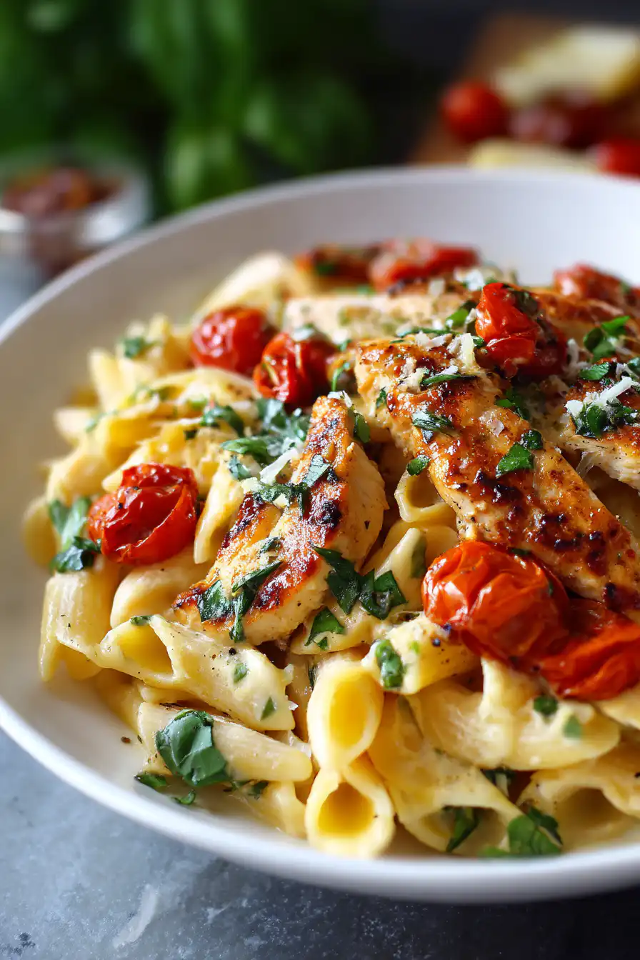 Marry Me Chicken Pasta