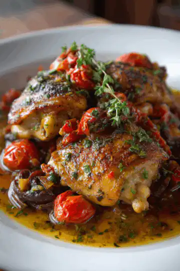 Mediterranean Chicken Thighs