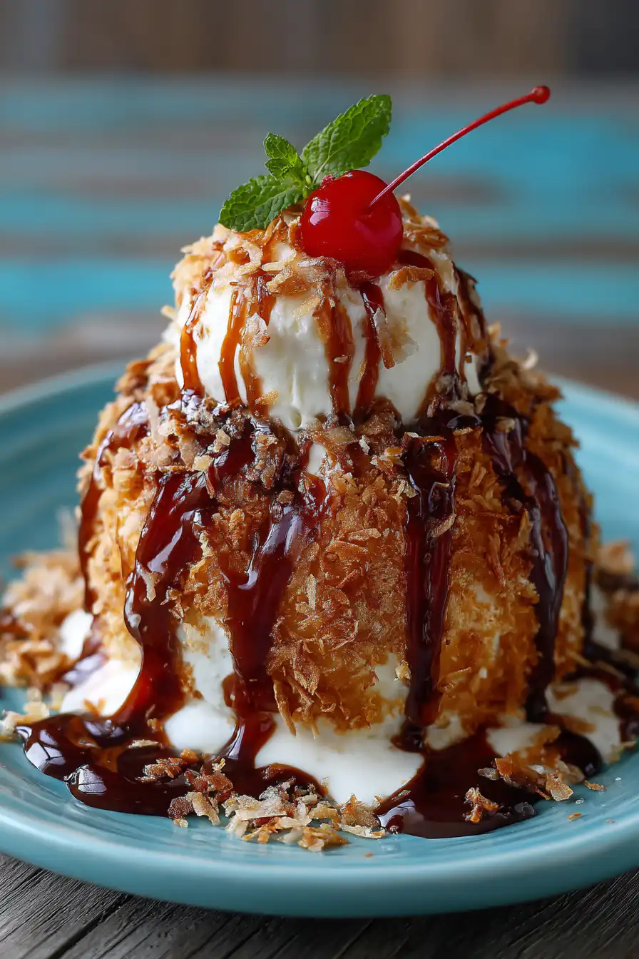 Mexican Fried Ice Cream