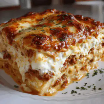 Million Dollar Lasagna – A Rich and Creamy Layered Delight!