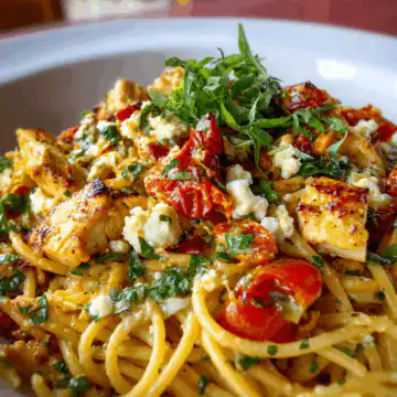 Monterey Chicken Spaghetti