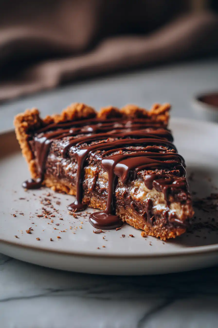 Nutella Cookie Pie