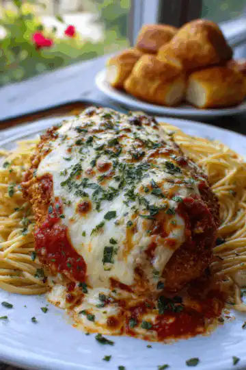 OVEN BAKED CHICKEN PARMESAN