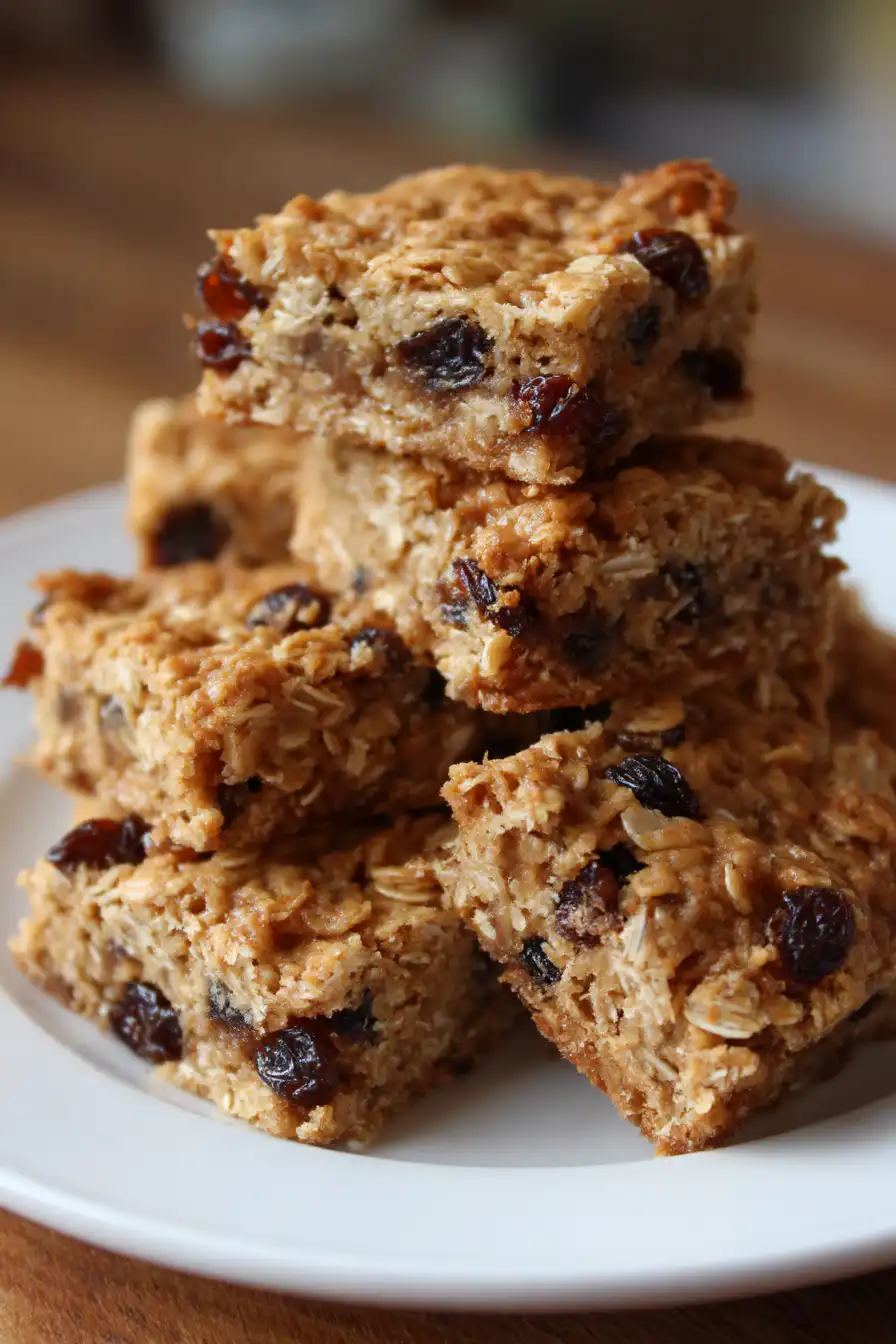 Oatmeal Raisin Cookie Bars
