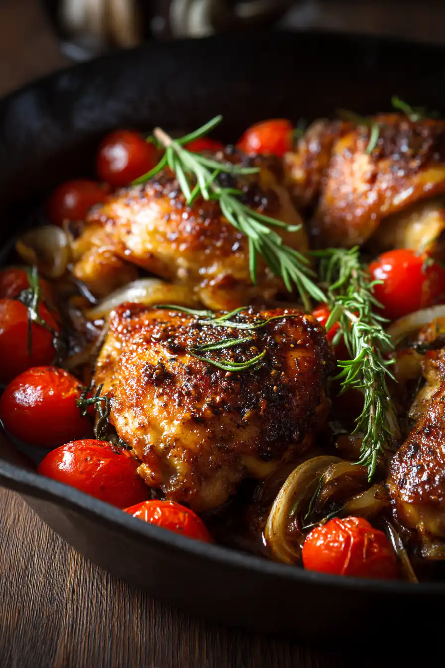 One Pan Balsamic Chicken