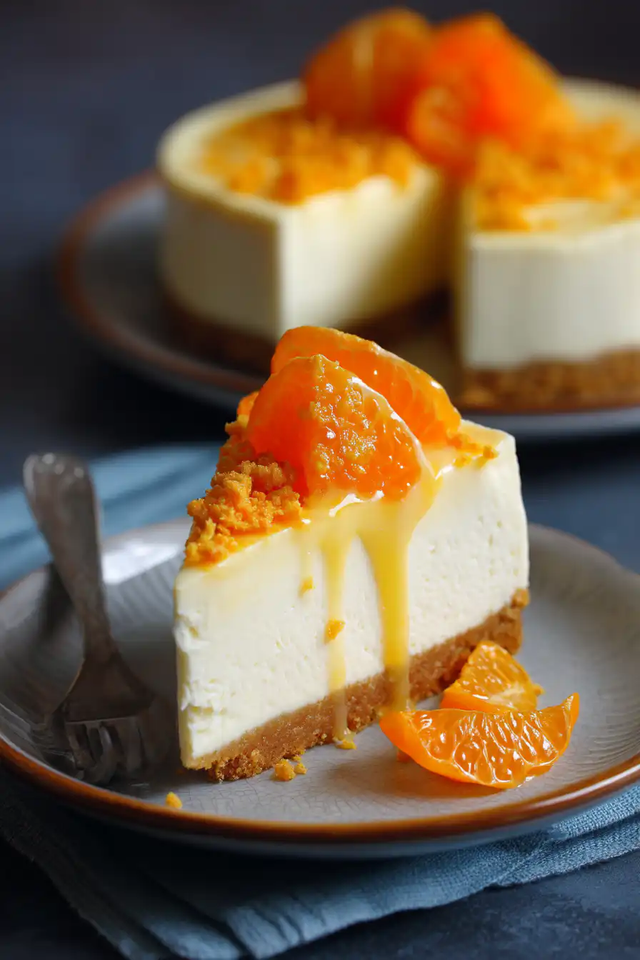 Orange Creamsicle Cheesecake