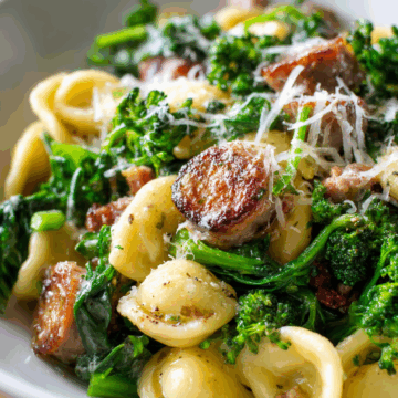 Orecchiette with Sausage and Broccoli