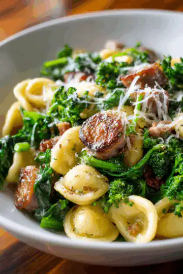 Orecchiette with Sausage and Broccoli